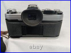 Vtg Canon AE-1 35mm Manual SLR Film Camera with 50mm 11.8 Lens + Accessories