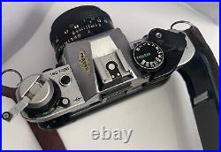 Vtg Canon AE-1 Program 35mm Manual SLR Film Camera with Lenses