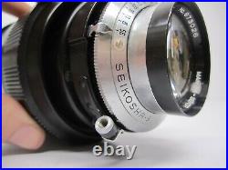 Vtg Mamiya Sekor FC f5.6 150mm Lens For Press Camera Seikosha Shutter & Box