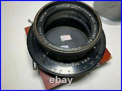 Vtg Radar Anast F4.5 Gundlach 8x10 Betax No. 5 Wollensak Camera Lens