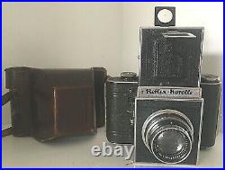 Vtg Reflex Korelle Camera with Schneider-Kreuznach Radionar 7.5cm (75mm) F2.9 Lens