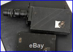 WW2 US NAVY CINE KODAK SPECIAL 16mm movie camera + extra mag + 3 LENSES, WORKS