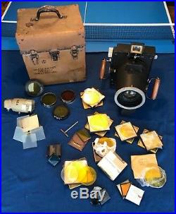 WW2 US NAVY TYPE F8 LARGE FORMAT AERIAL CAMERA MADE BY KEYSTONE With TELEPHOT LENS