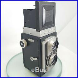 Weltaflex 6x6 120 TLR Film Camera E. Ludwig Meritar F3.5 75mm Lens TESTED #543