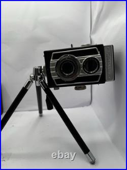 Weltaflex TLR Camera Meritar 75mm f3.5 Prontor SVS with Case & Secord Tripod READ