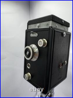 Weltaflex TLR Camera Meritar 75mm f3.5 Prontor SVS with Case & Secord Tripod READ