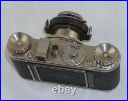 Wirgin Edinex with Xenon f2 5cm Lens Pre-War Nickel Plated Camera RARE