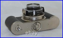 Wirgin Edinex with Xenon f2 5cm Lens Pre-War Nickel Plated Camera RARE