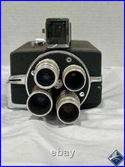 Wittnauer Cine-Twin Model WD 400 with three-lens camera Wittnauer Cine-Twin Model WD 400 with three-lens camera