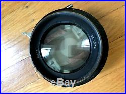 Wollensak Betax No. 5 Vintage Camera Lens for 8x10 Gundlach Radar Anastigmat F4.5