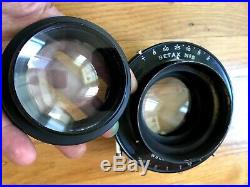 Wollensak Betax No. 5 Vintage Camera Lens for 8x10 Gundlach Radar Anastigmat F4.5