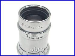 Wollensak Raptar 4 Inch f/4.5 Vintage Cine Telephoto Camera Lens B20828 with Case