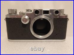 Working Leica IIIC Camera Summitar 5cm 50mm F12, original lens cap and case