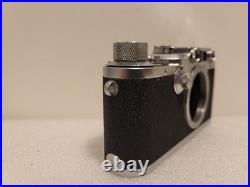 Working Leica IIIC Camera Summitar 5cm 50mm F12, original lens cap and case