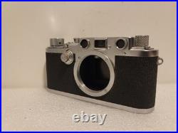 Working Leica IIIC Camera Summitar 5cm 50mm F12, original lens cap and case