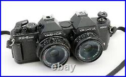 Yashica 3D twin stereo FX-3 Super 2000 SLR Film Camera with Zeiss Lenses LS3