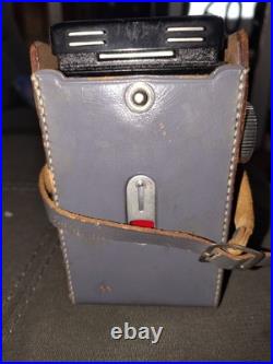 Yashica-A Camera? Yashikor 13.5 80mm lens Vintage W Leather Case 6×6