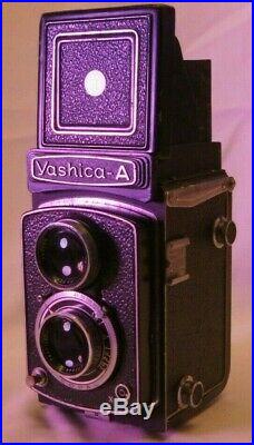 Yashica A TLR Camera (Film Tested) Yashicor 80mm lens