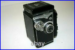 Yashica-C Vintage TLR 120 Roll Film Camera, Yashikor 13.5/f=80mm Lens & Case