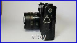 Yashica Electro 35 GTN Classic Black Rangefinder Street Camera f1.7 45mm Lens