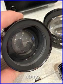 Yashica Electro 35 Wide Angle & Telephoto Conversion Lens Set with Box Vintage