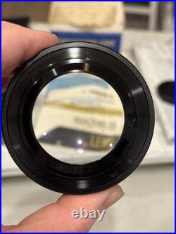 Yashica Electro 35 Wide Angle & Telephoto Conversion Lens Set with Box Vintage