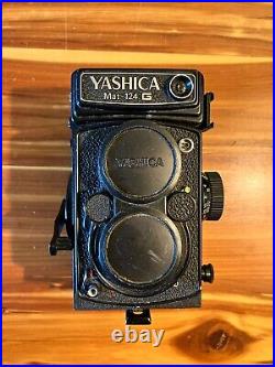 Yashica Mat 124G 6x6 TLR Film Camera Vintage Twin Lens