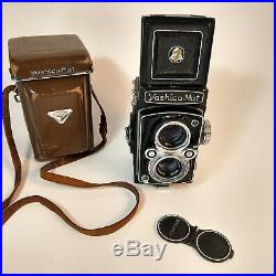 Yashica Mat Copal MXV TLR Film Camera 80mm 13.5 with Lens/Case Made in Japan