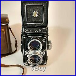Yashica Mat Copal MXV TLR Film Camera 80mm 13.5 with Lens/Case Made in Japan