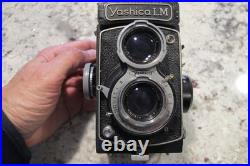 Yashica-Mat LM TLR 6x6 Twin Lens Reflex Medium Format Camera Yashinon Lens WORKS