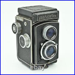 YashicaFlex AII Twin Lens Reflex TLR 120 6x6 Film Camera 1954 era