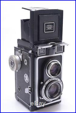ZEISS IKOFLEX IC VERY NICE 6X6CM TLR 120 ROLL FILM With 75MM 3.5 TESSAR LENS