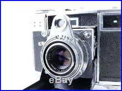 Zeiss Contessa 35 35mm Film Folding Rangefinder Camera Tessar 45mm F2.8 Lens