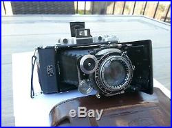 Zeiss Ikon 531/2 folding camera with Novar-Anastigmat 13.5 10.5cm lens with case