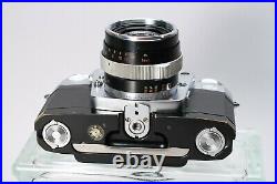 Zeiss Ikon Bulls Eye Contarex 1 + Distagon 35mm F/4 Lens #37002801 Magazine Back
