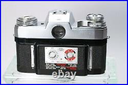 Zeiss Ikon Bulls Eye Contarex 1 + Distagon 35mm F/4 Lens #37002801 Magazine Back