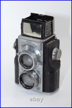 Zeiss Ikon Contaflex TLR vintage 35mm camera. Zeiss Sonnar 5cm f1.5 lens. RARE