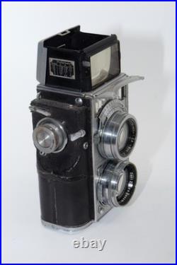 Zeiss Ikon Contaflex TLR vintage 35mm camera. Zeiss Sonnar 5cm f1.5 lens. RARE