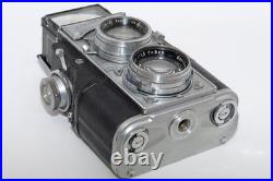 Zeiss Ikon Contaflex TLR vintage 35mm camera. Zeiss Sonnar 5cm f1.5 lens. RARE