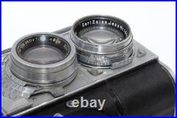 Zeiss Ikon Contaflex TLR vintage 35mm camera. Zeiss Sonnar 5cm f1.5 lens. RARE
