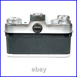Zeiss Ikon Contarex Bullseye Camera with Distagon 35mm f4 Lens Clean Appearance