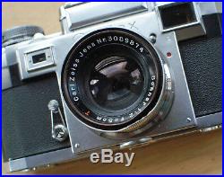 Zeiss Ikon Contax IIIa 35mm Rangefinder Camera with 5cm f2 Sonnar Lens