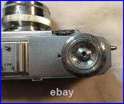 Zeiss Ikon Contax iia 35MM Rangefinder (serial # U2595) 2a With Sonnar 50mm Lens