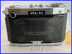 Zeiss Ikon Contessa 35mm Film Rangefinder Camera Opton Tessar 45mm Lens