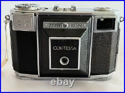Zeiss Ikon Contessa 35mm Film Rangefinder Camera Opton Tessar 45mm Lens