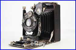 Zeiss Ikon Ideal 111 Camera with Carl Zeiss Jena Tessar 10.5cm f/4.5 Lens V14