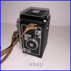 Zeiss Ikon Ikoflex TLR Camera with Zeiss Opton Tessar75mm f3.5 Lens & Leather Case