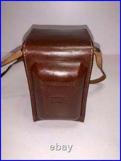 Zeiss Ikon Ikoflex TLR Camera with Zeiss Opton Tessar75mm f3.5 Lens & Leather Case