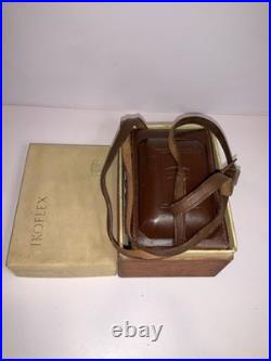 Zeiss Ikon Ikoflex TLR Camera with Zeiss Opton Tessar75mm f3.5 Lens & Leather Case