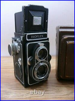 Zeiss Ikon Ikoflex TLR with 75mm F 3.5 Tessar Lens and case